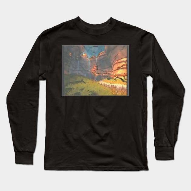 Canyon Long Sleeve T-Shirt by foxxya